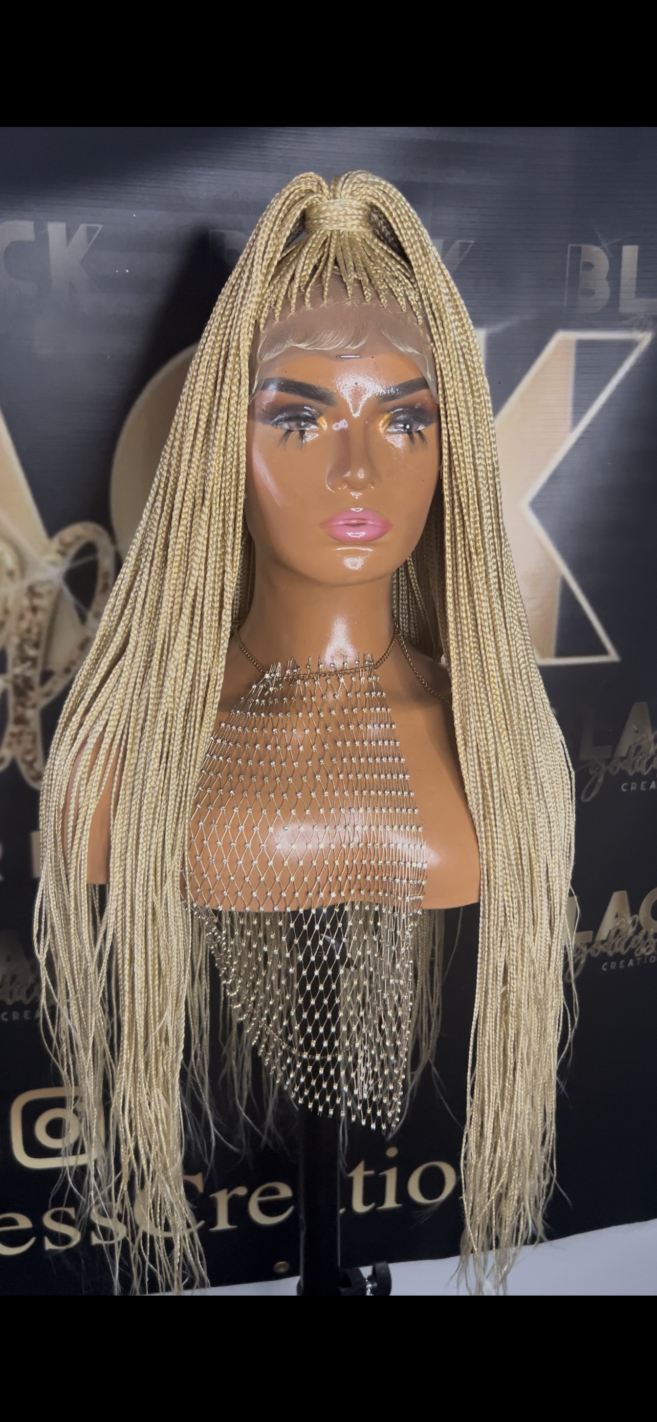 Xsmall knotless braids