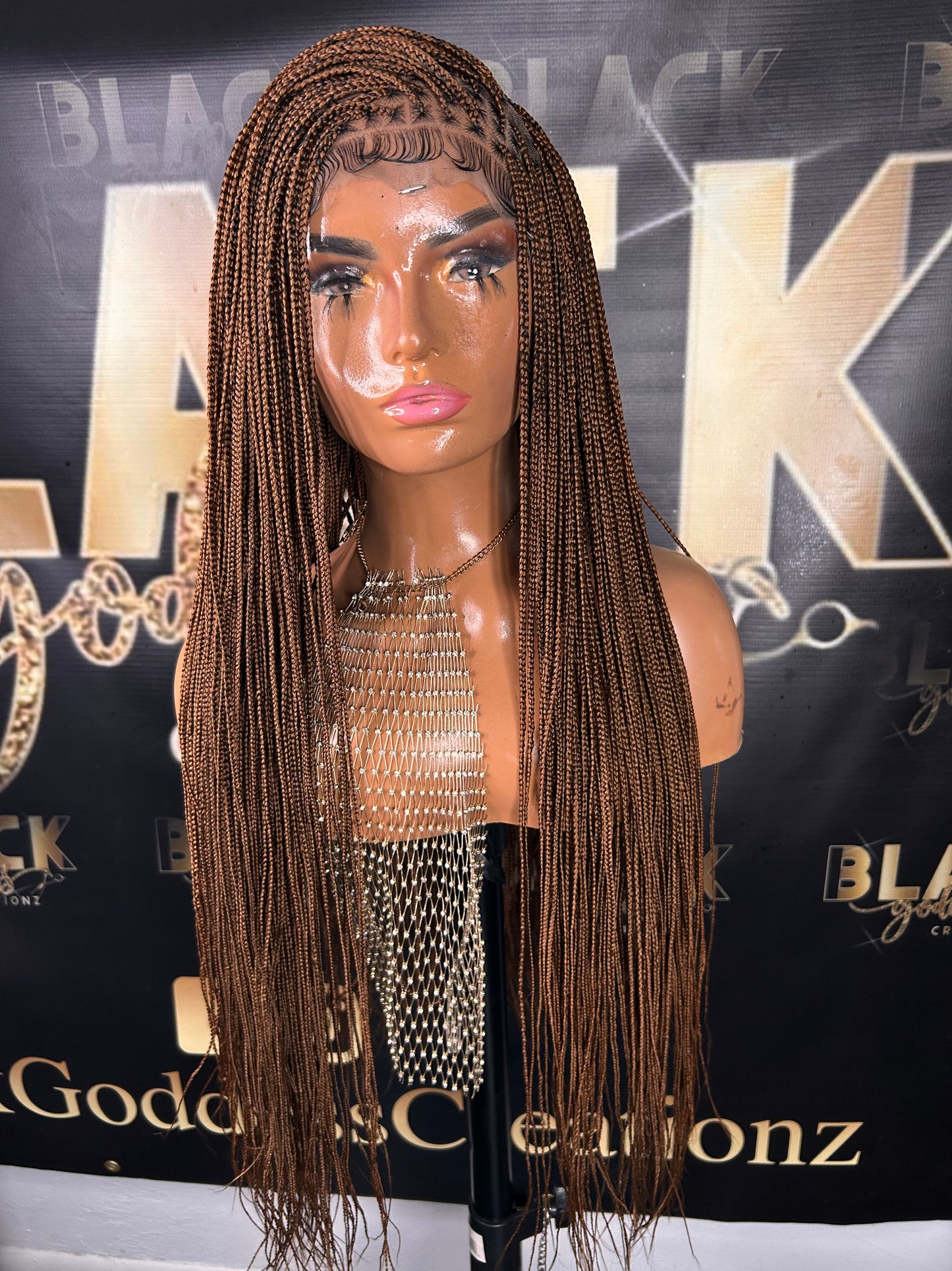 Xsmall knotless braids